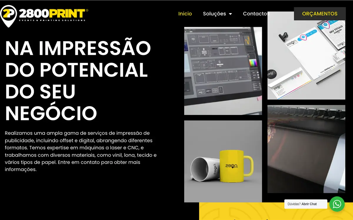 2800 Print - Impressão Digital e Design's website