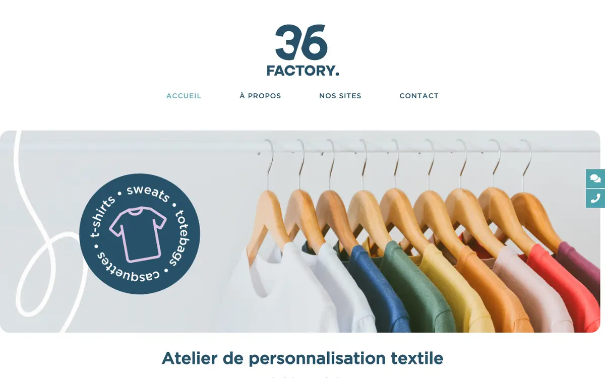 Le site de 36 Factory