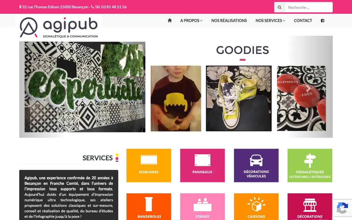 Le site de Agipub