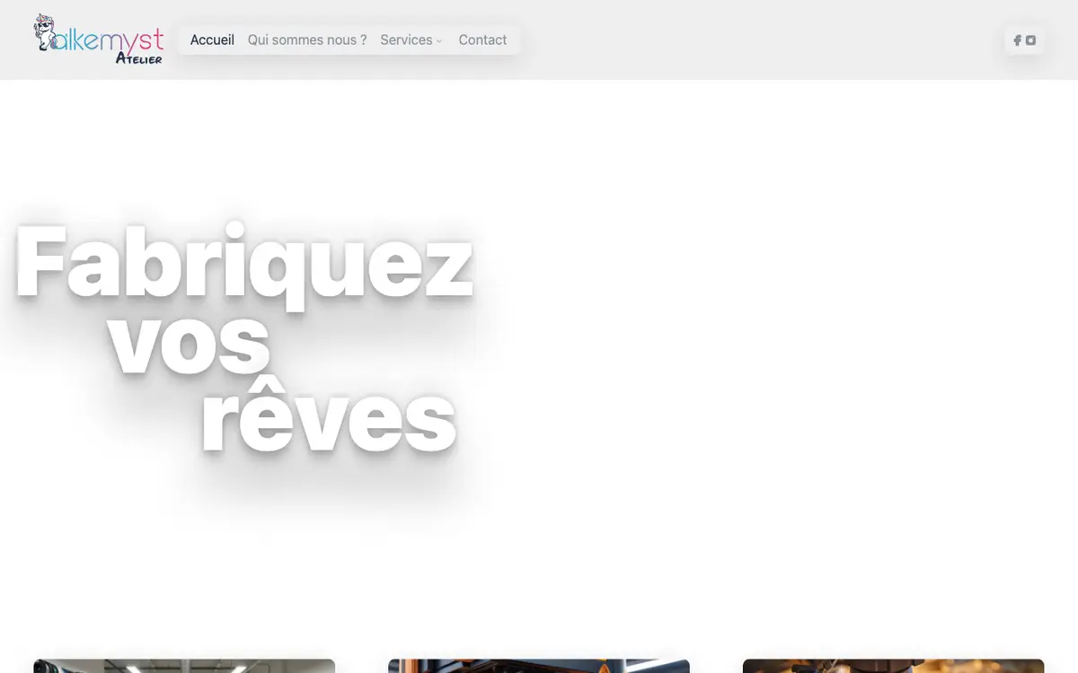 Le site de Alkemyst atelier