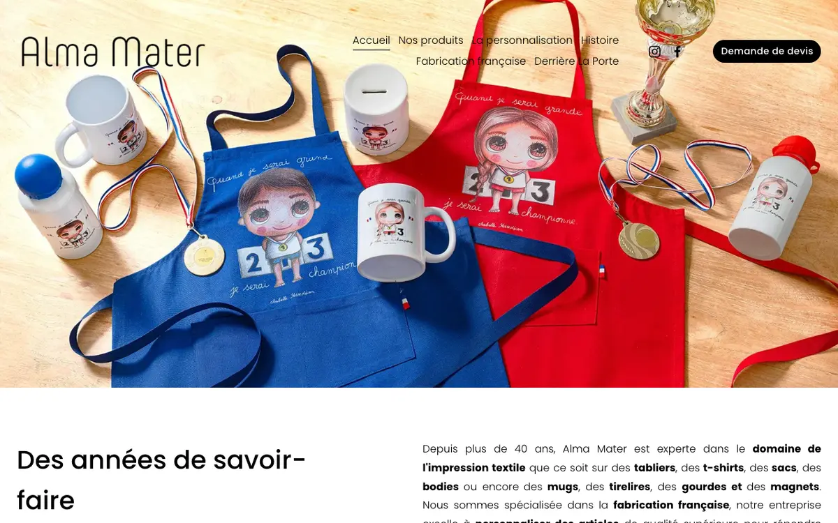 Le site de ALMA MATER