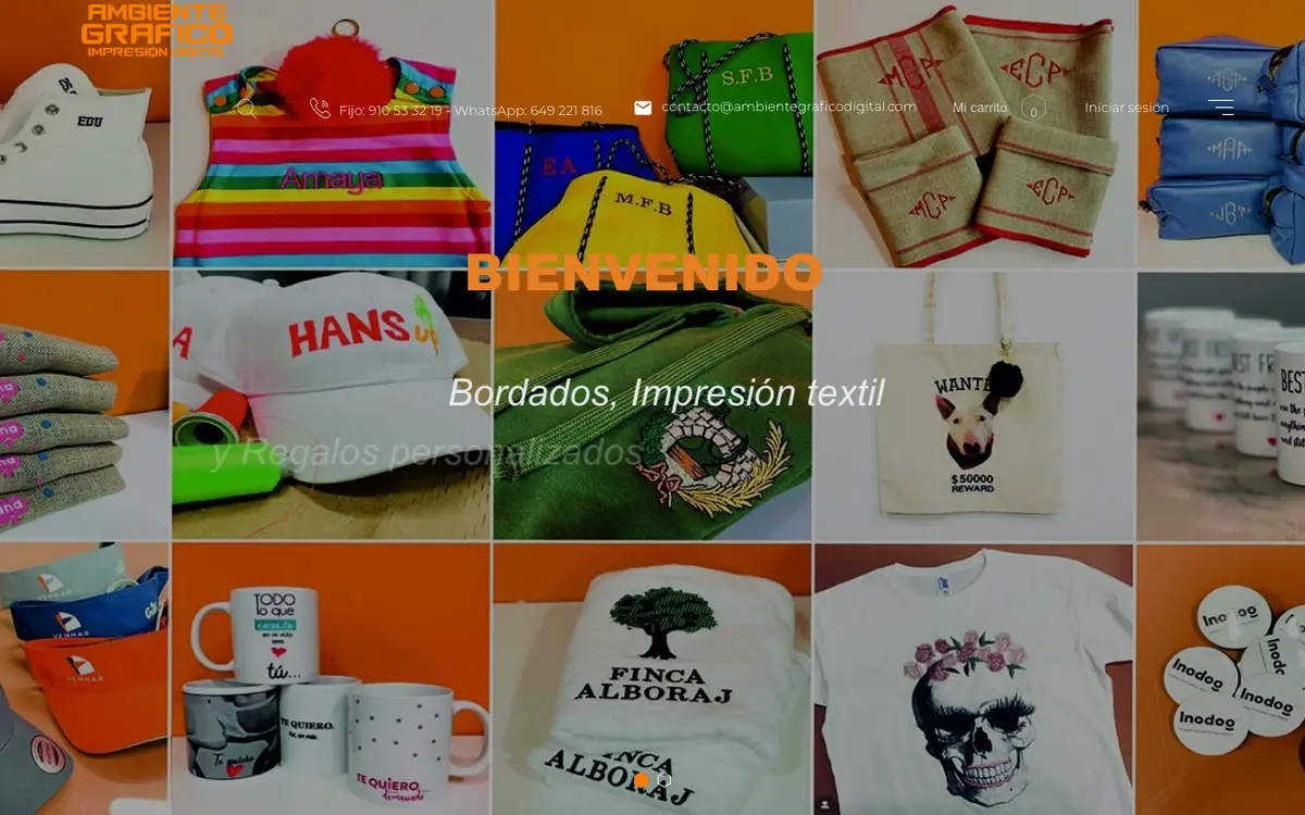 Le site de AMBIENTE GRÁFICO Digital