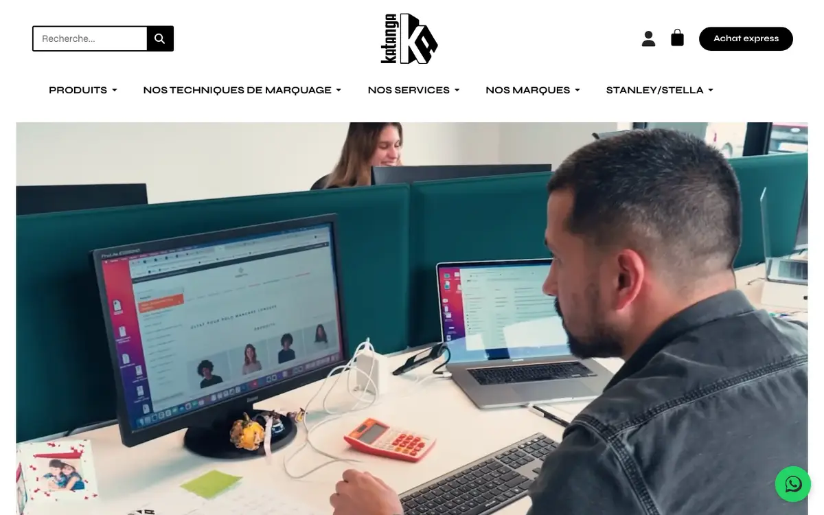 Le site de Atelier Katanga