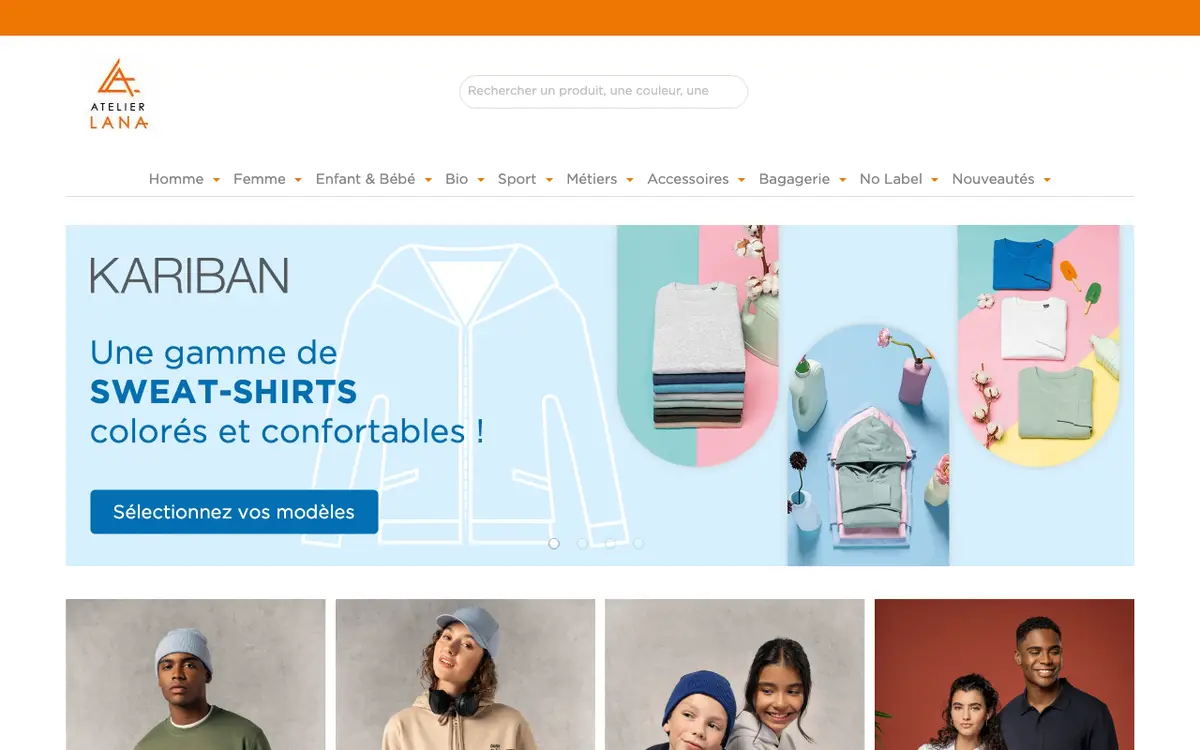 Atelier Lana's website