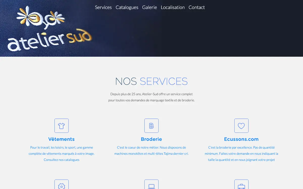 ATELIER-SUD's website