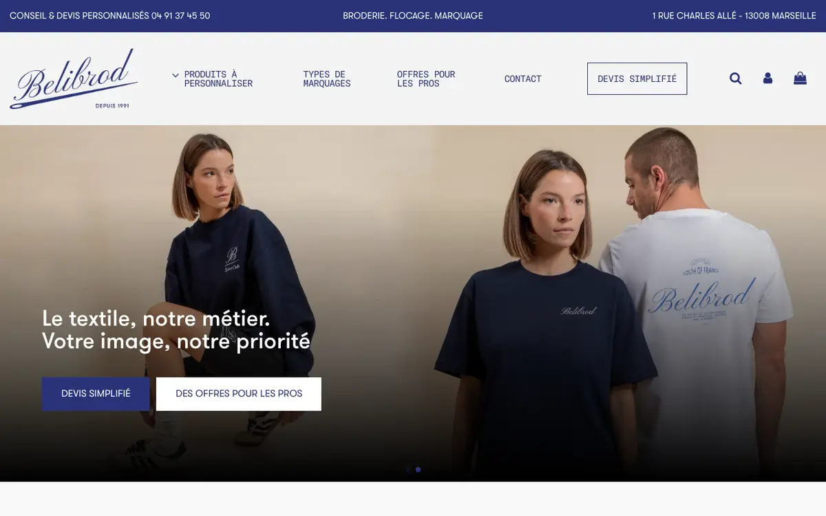 Le site de BELIBROD