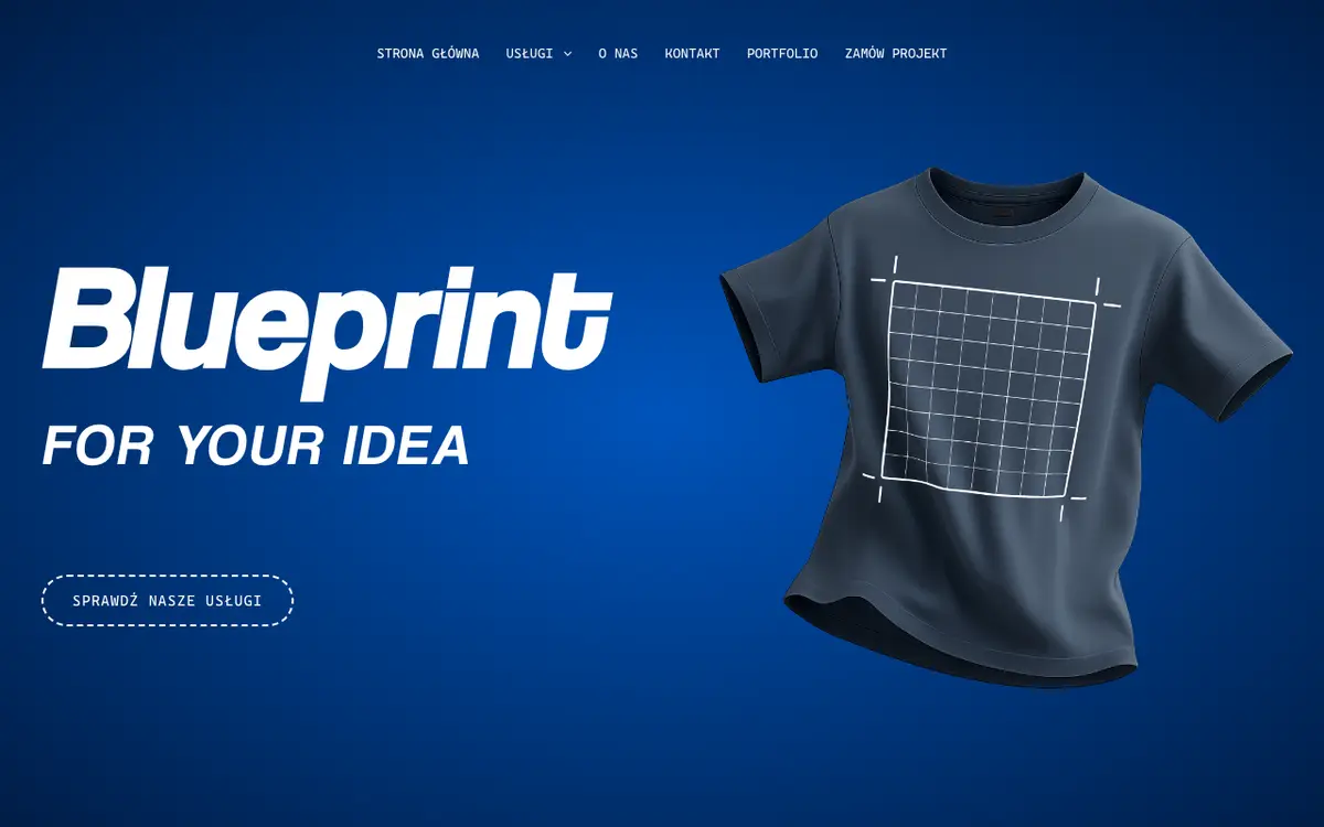 Strona Blueprint Studio