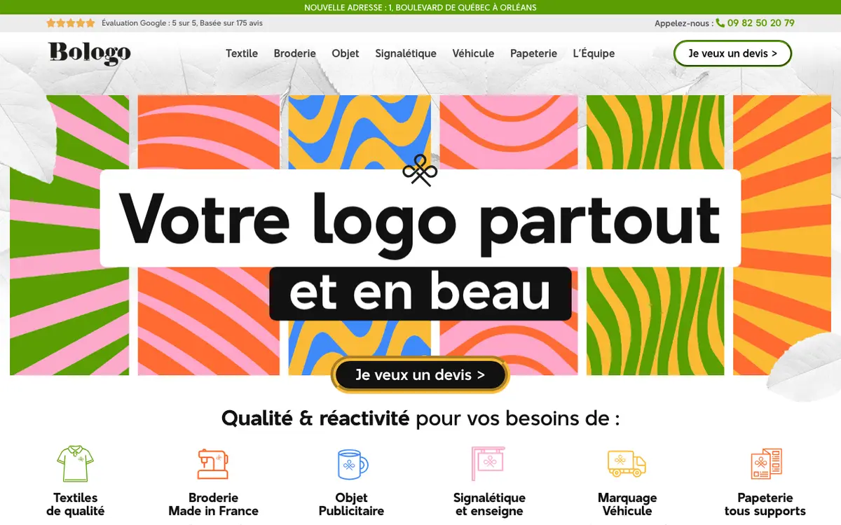 Le site de Bologo