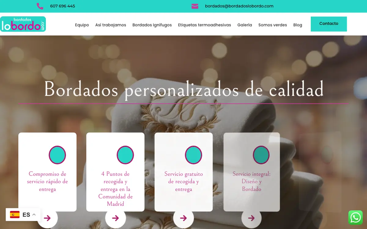 Le site de BORDADOS LO BORDO