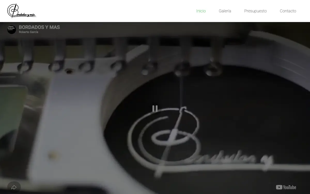 Le site de Bordados Y Mas...