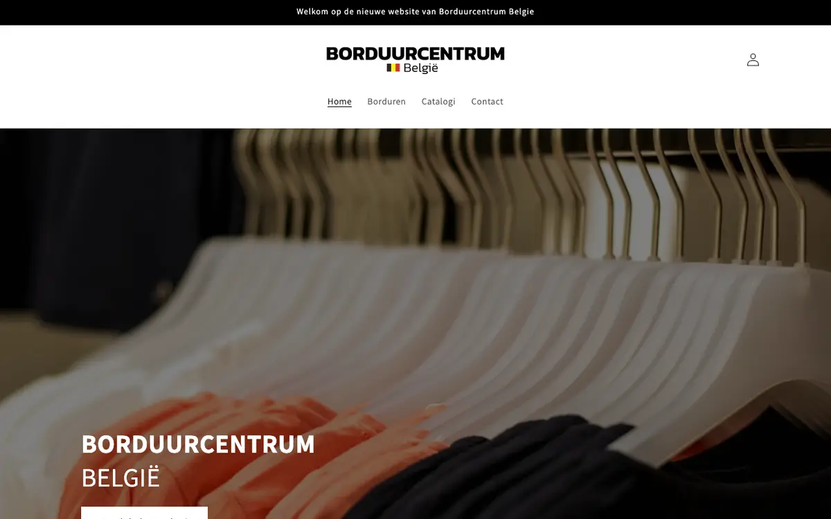 De website van Borduur Centrum België