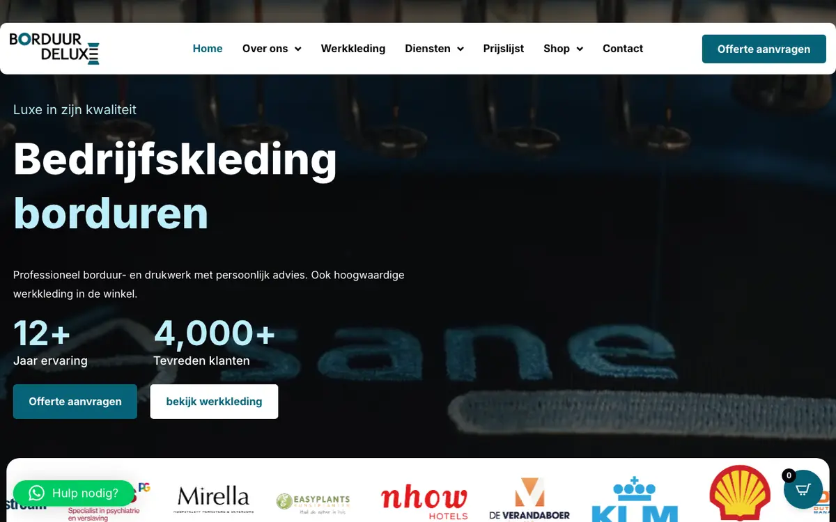 Webbplatsen för Borduur Deluxe