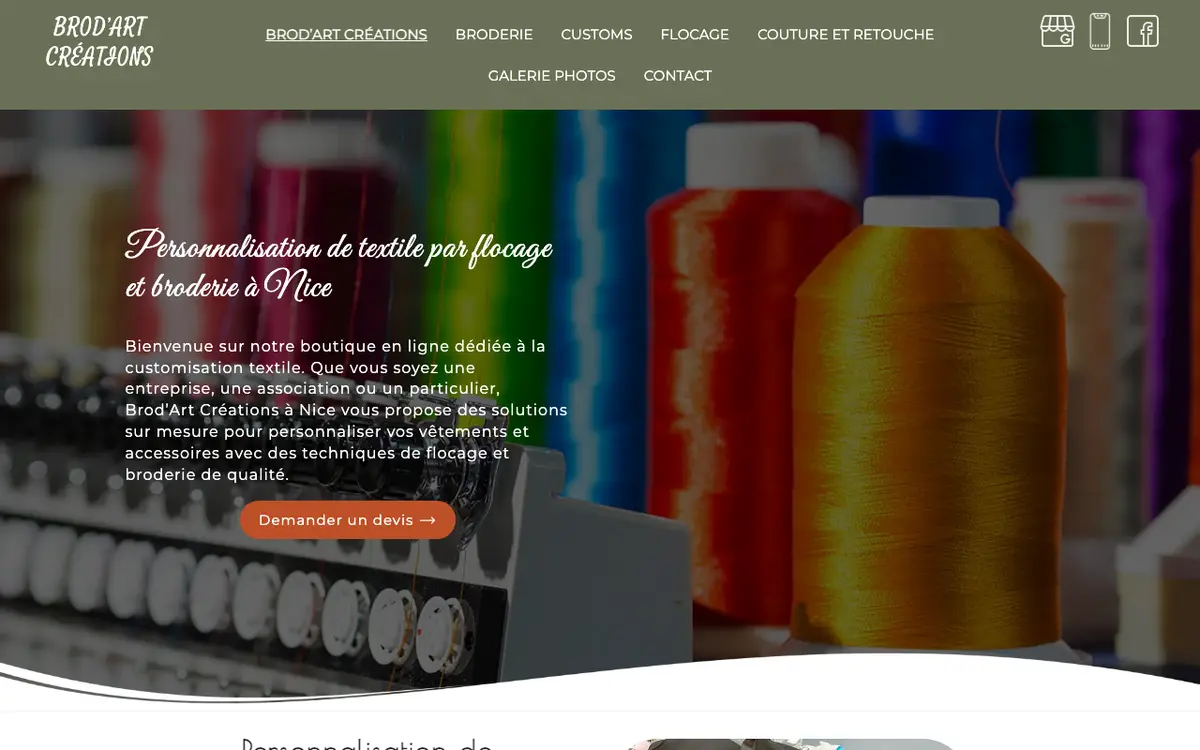 Le site de BROD ART CREATIONS