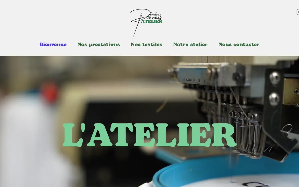 Le site de broderie perrais atelier