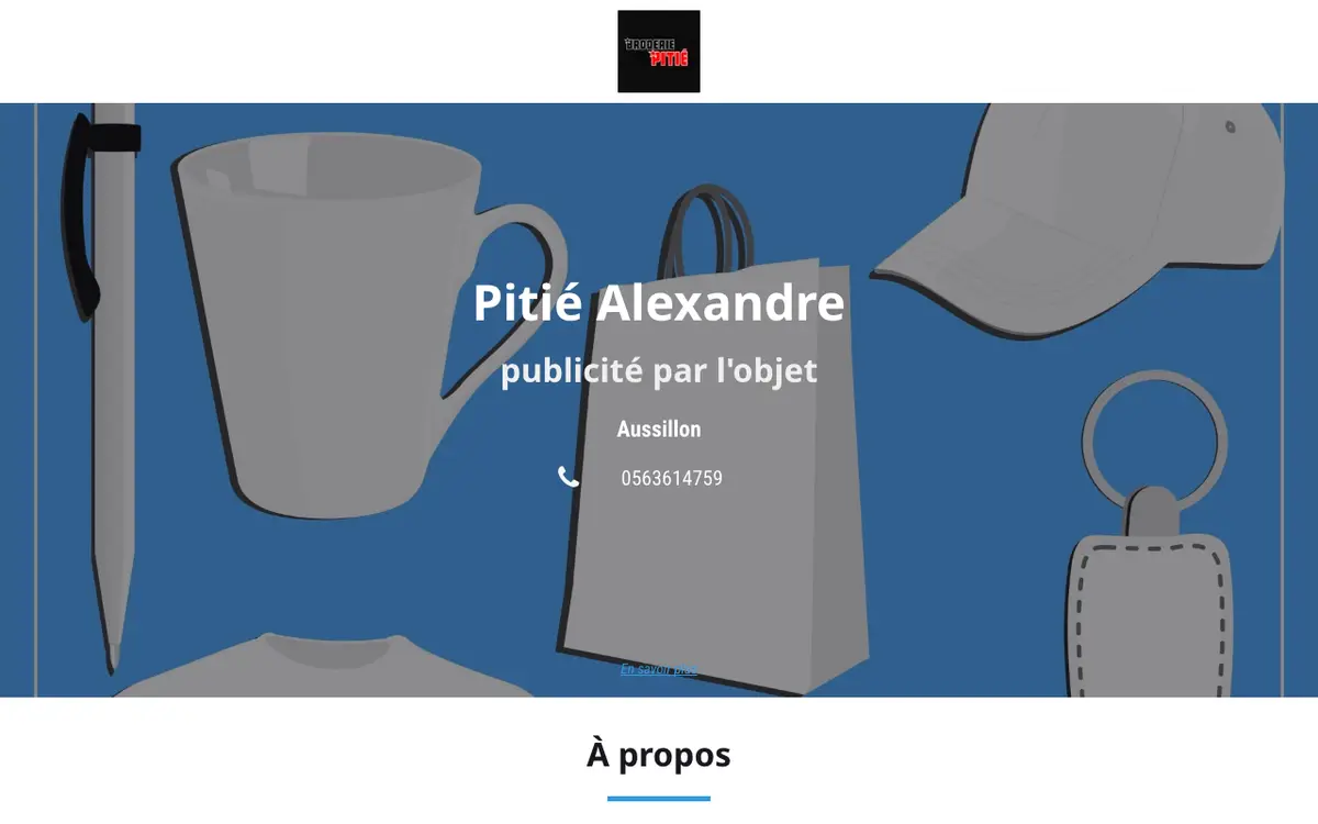 Broderie PITIE's website