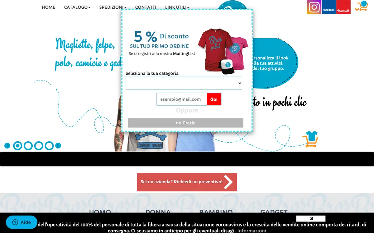 Le site de Bros Print