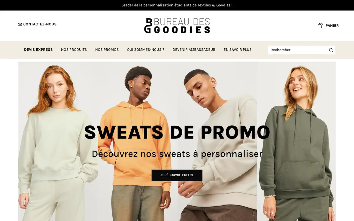 Le site de Bureau des Goodies