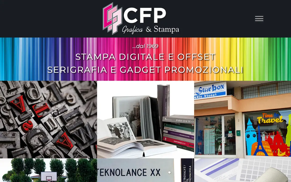 Le site de C.F.P. Grafica & Stampa