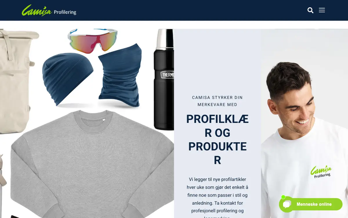 Camisa AS's website