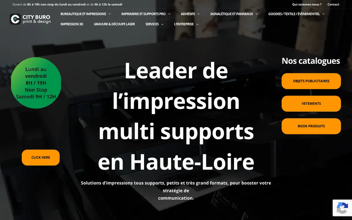 Le site de City Buro& Print