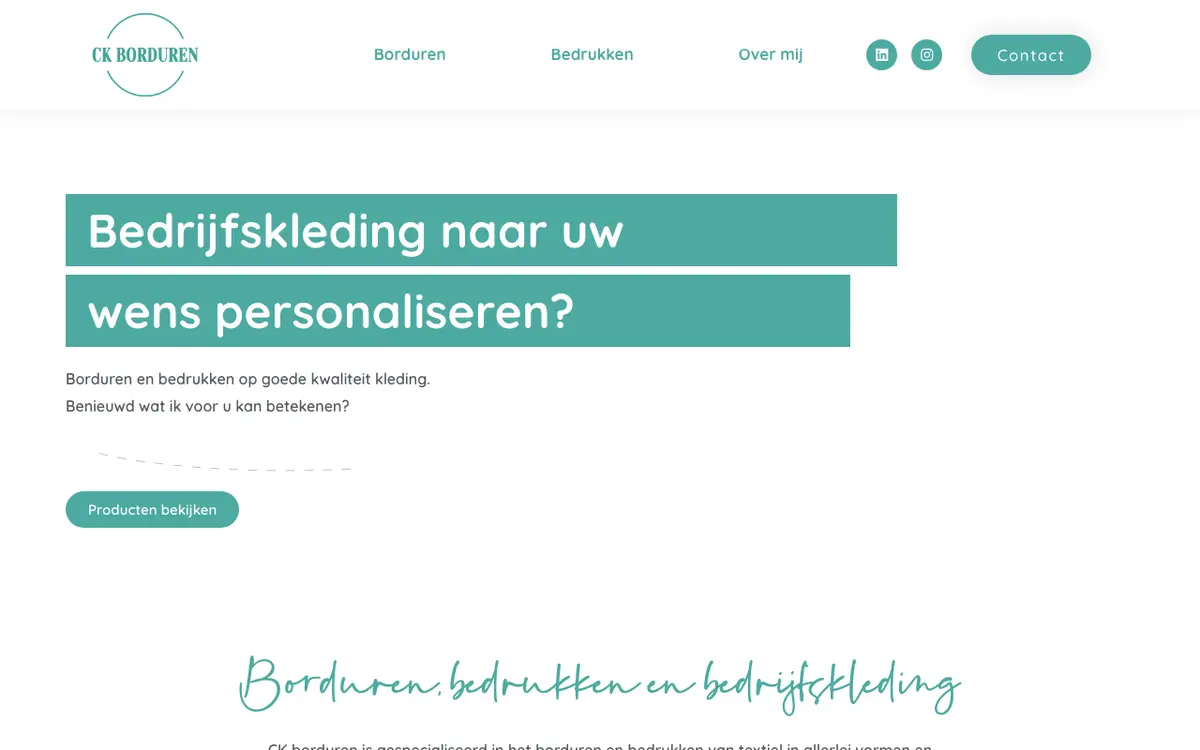 CK Borduren's website