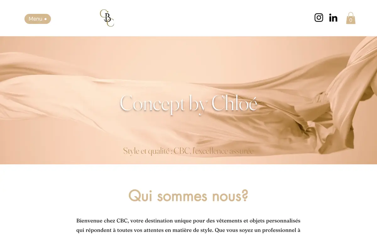 Il sito di Concept by Chloé