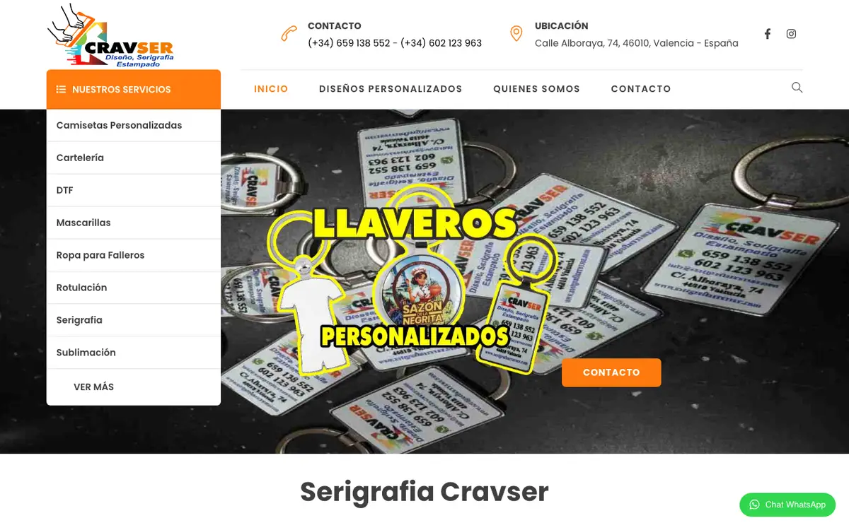 Le site de Cravser