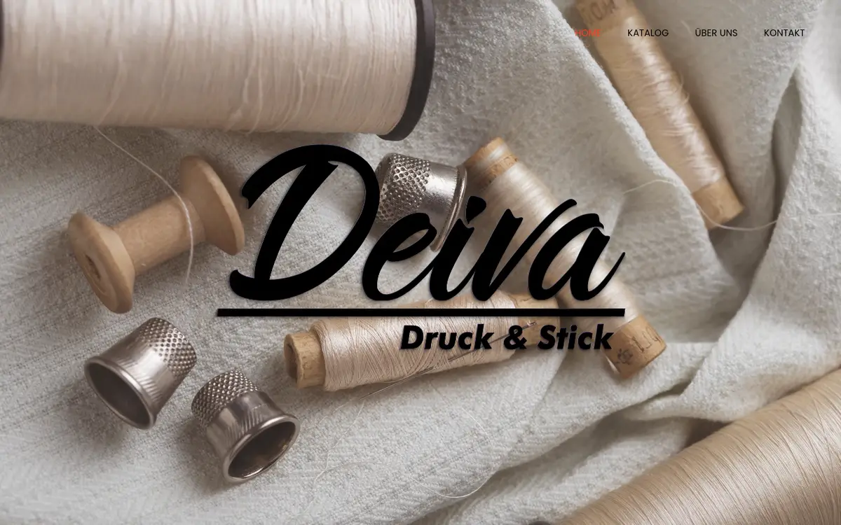 Hjemmesiden for Deiva e.U. - Druck & Stick