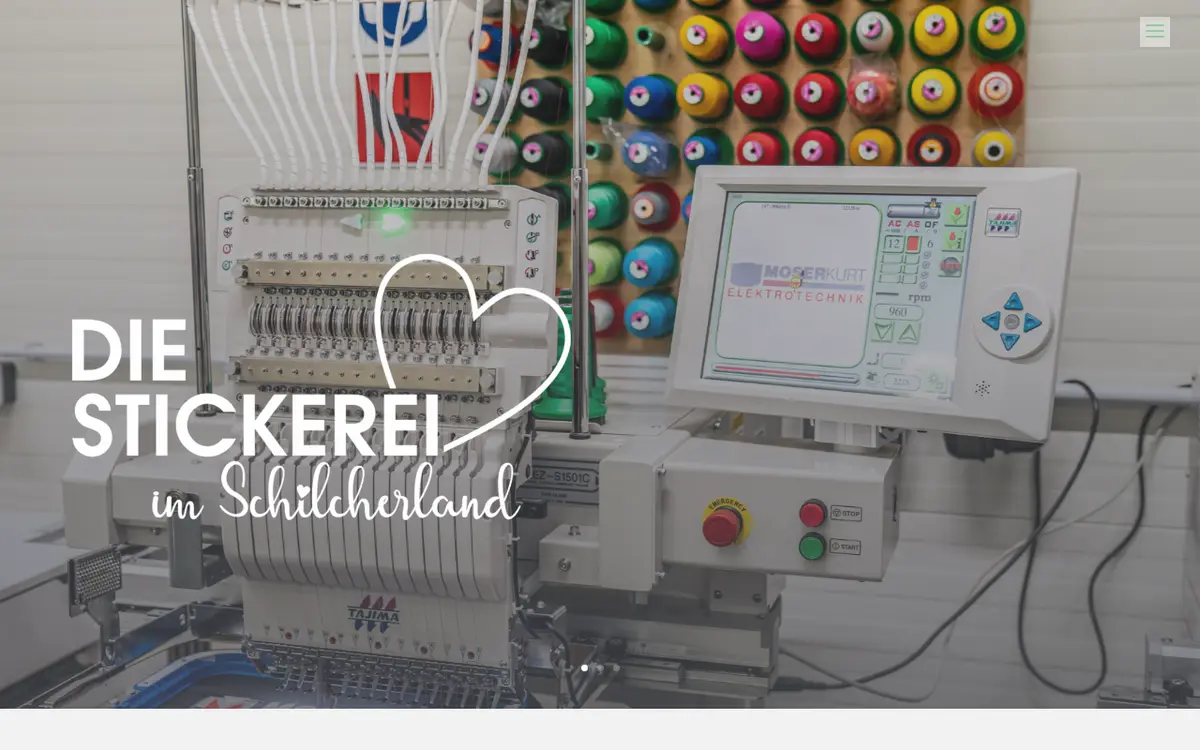 Die Stickerei im Schilcherland's website