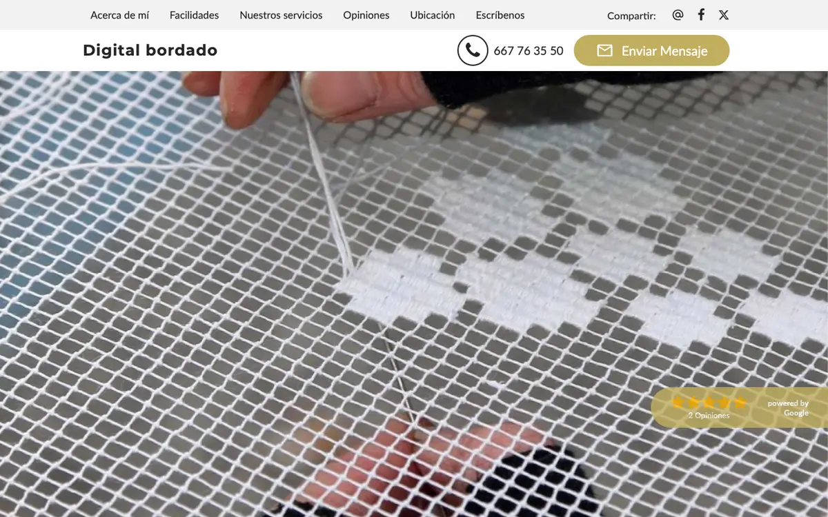 Le site de Digital bordado