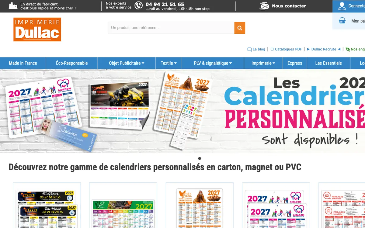 Dullac La Seyne's website