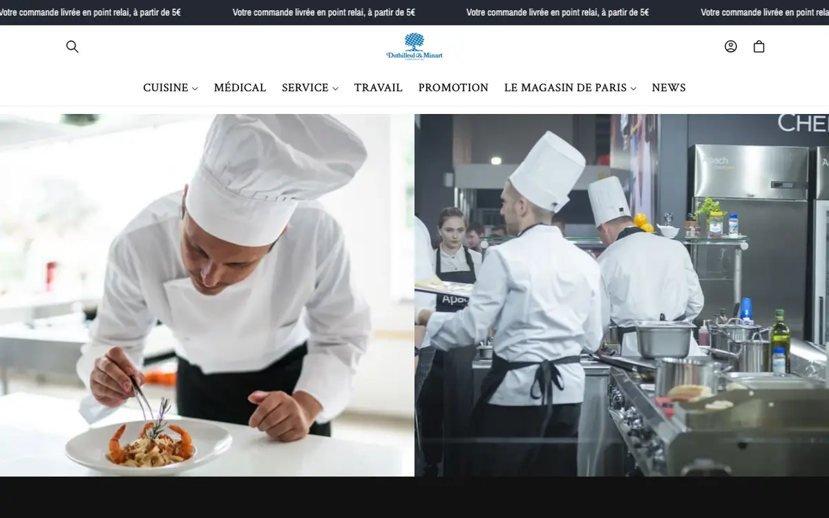 Le site de Duthilleul & Minart