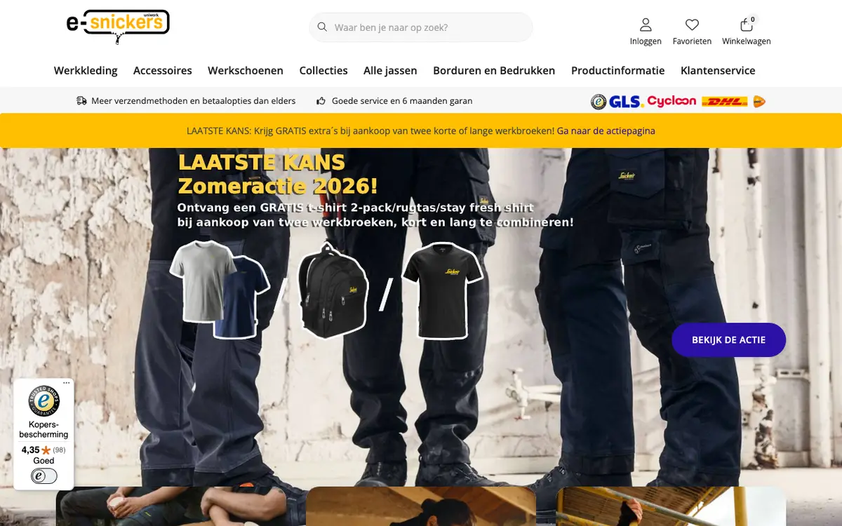 Le site de E-Snickers