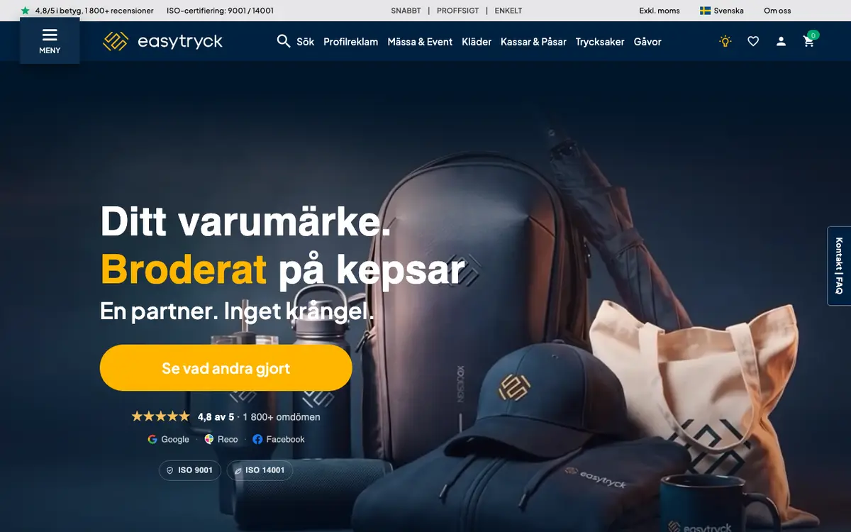 Le site de EASYTRYCK