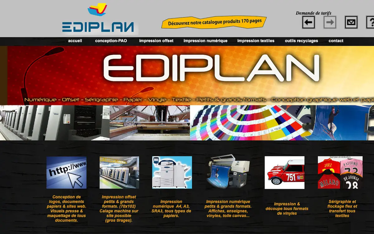 Le site de Ediplan