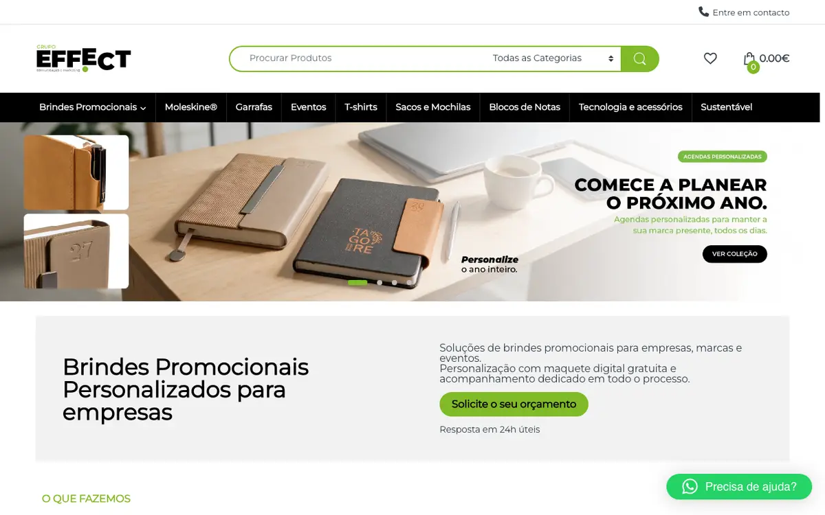 Le site de Effect - Communication Ltd