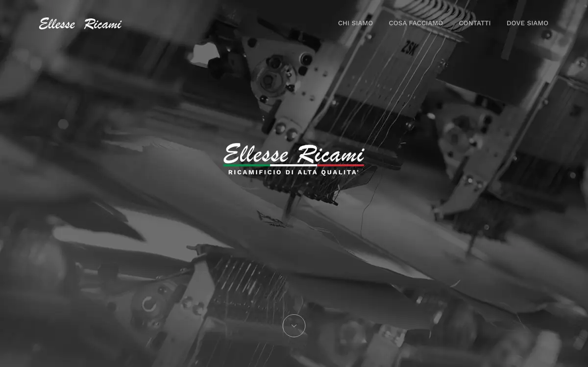 Il sito di Ellesse Ricami