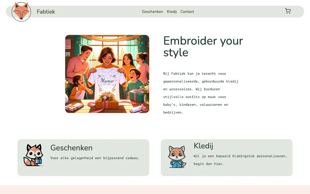 Le site de Fabtiek