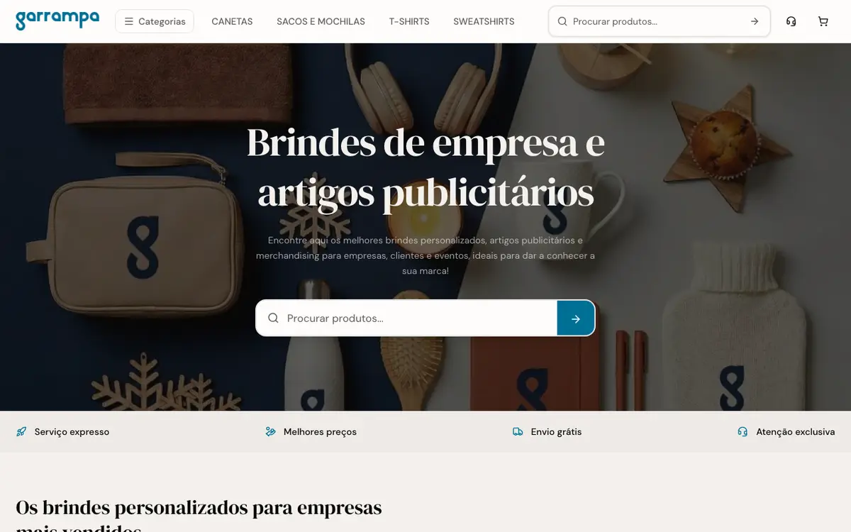 Le site de Garrampa