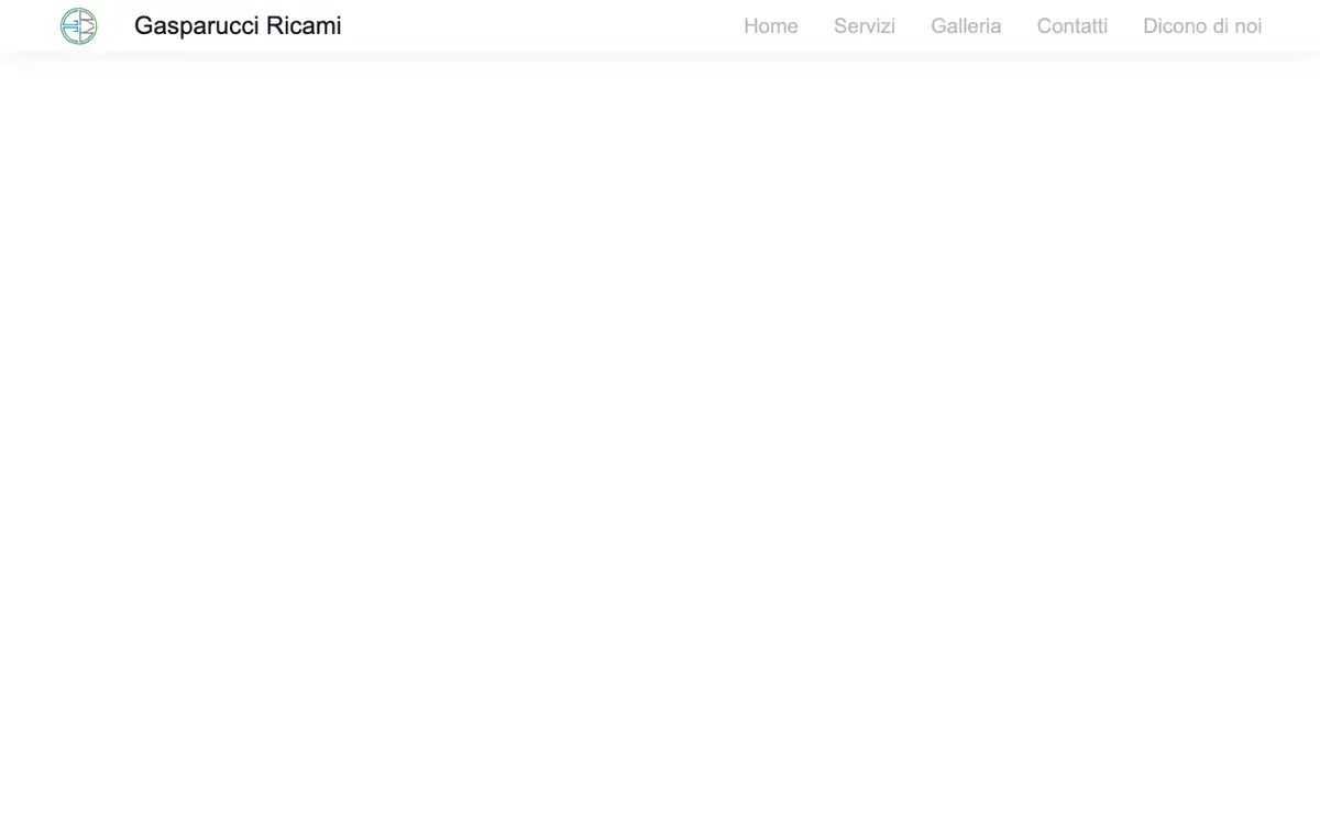 Gasparucci Ricami's website