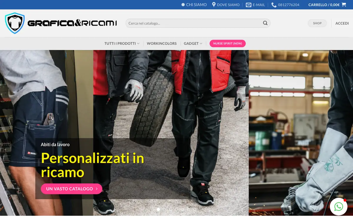 Grafica & Ricami's website