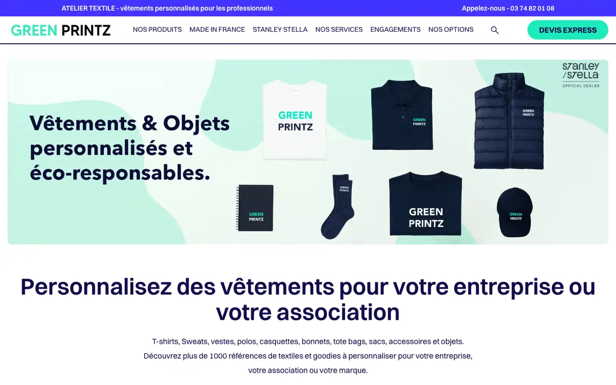 GREEN PRINTZ's website