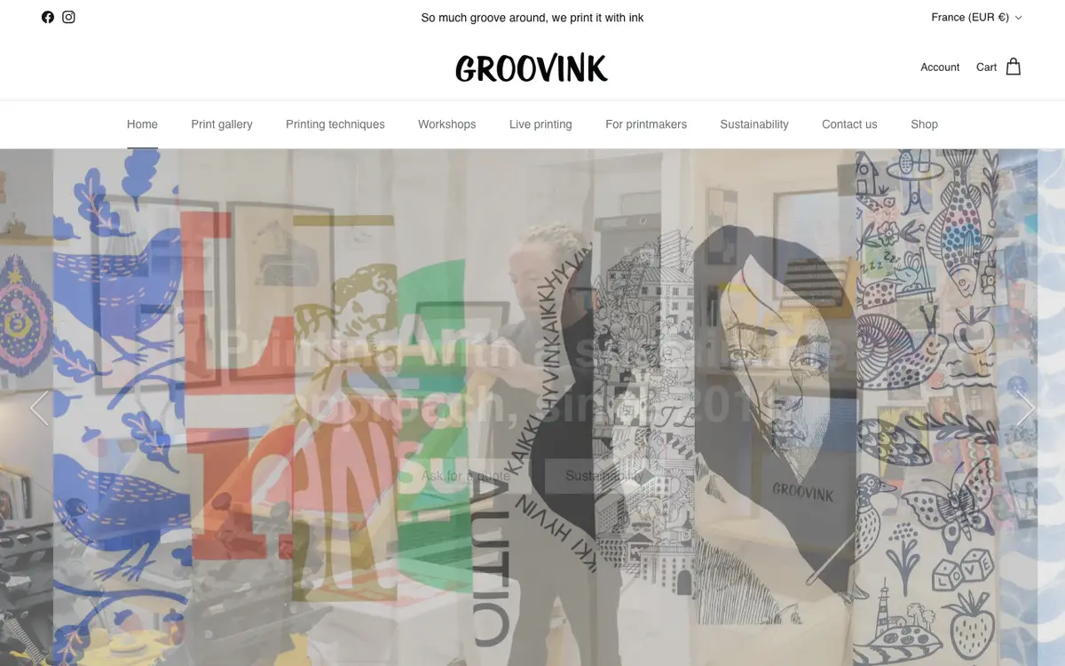Le site de Groovink