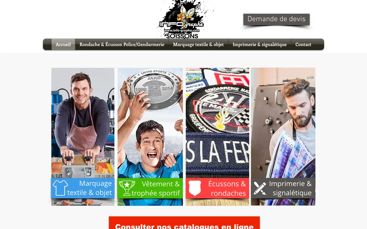 Info'graphe SARL's website