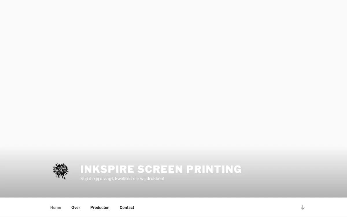 Inkspire Screen Printing's website