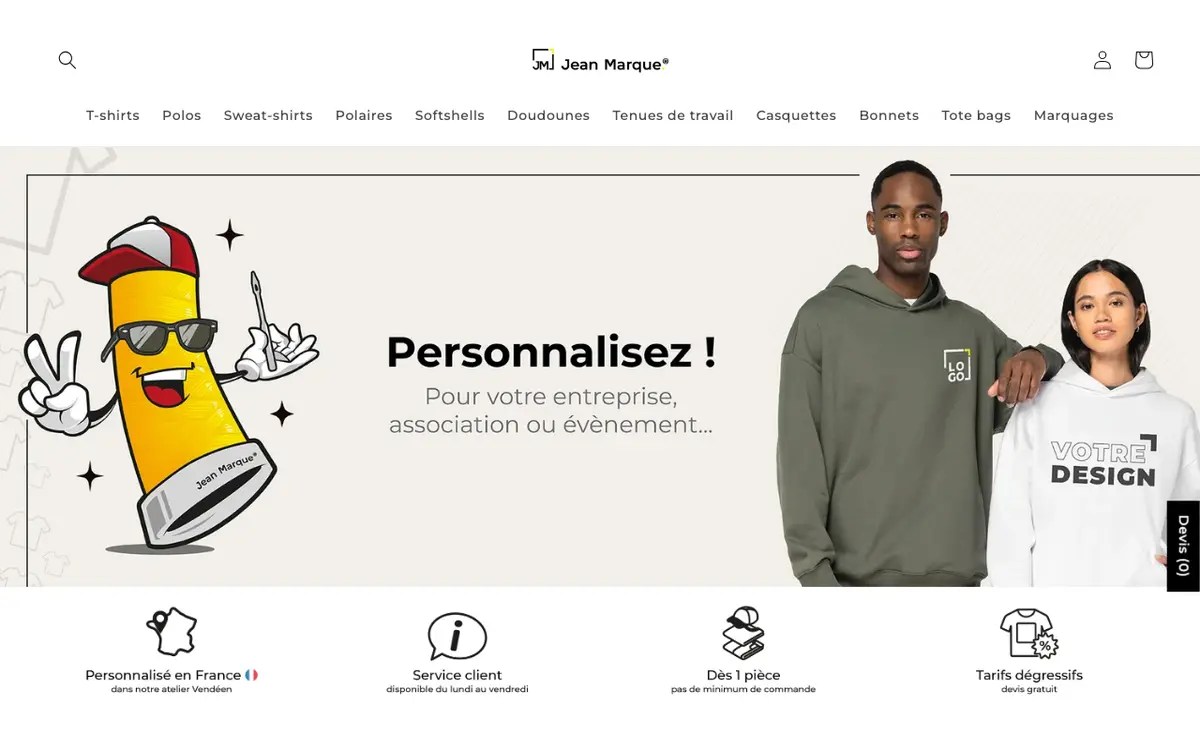 Le site de Jean Marque - Imprimeur textile