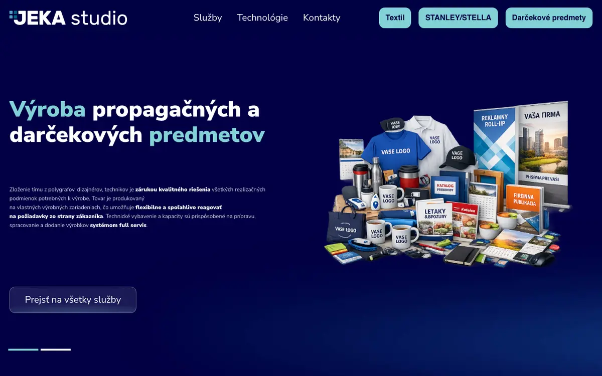 Strona Jeka studio s.r.o.