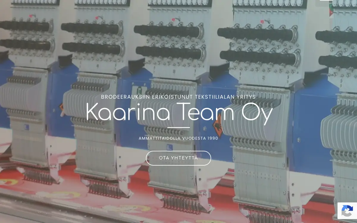 Le site de Kaarina Team Oy