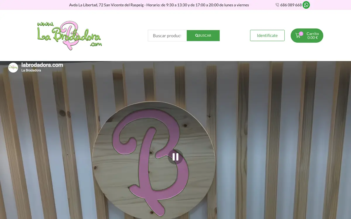 Le site de La Brodadora