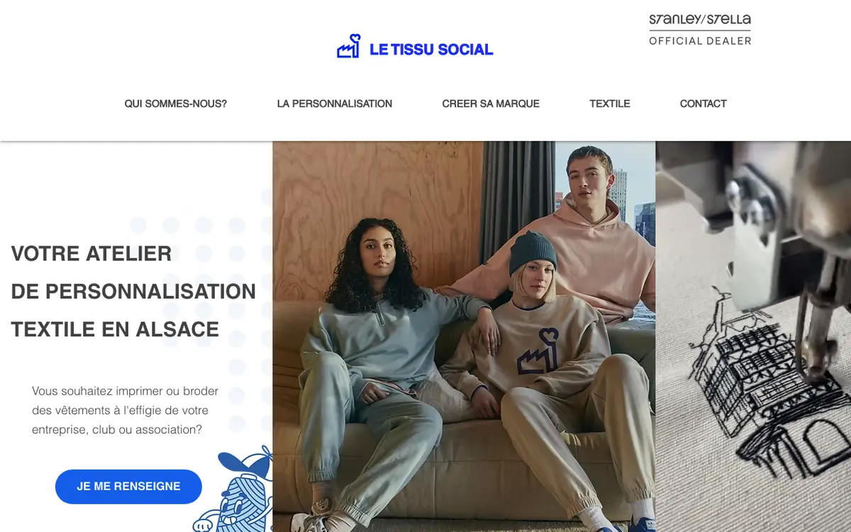 Le site de Le Tissu Social